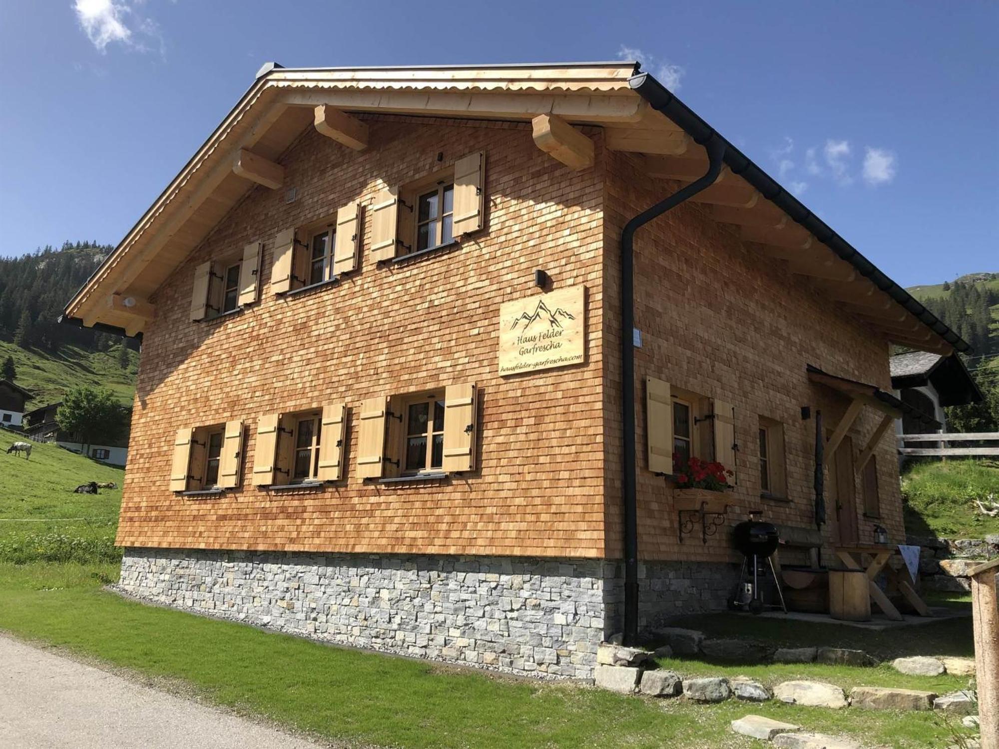 Haus Felder - Garfrescha Villa Sankt Gallenkirch Exterior photo